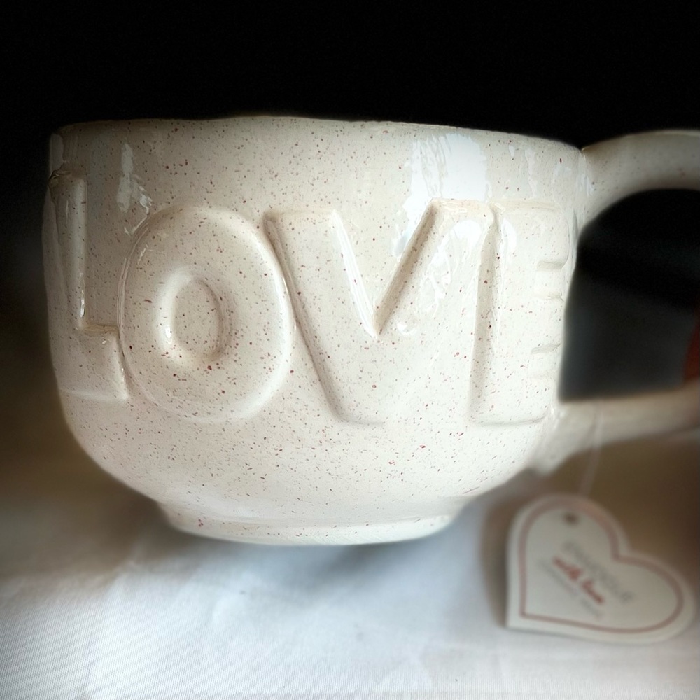 NWT LOVE Ceramic Coffee Mug